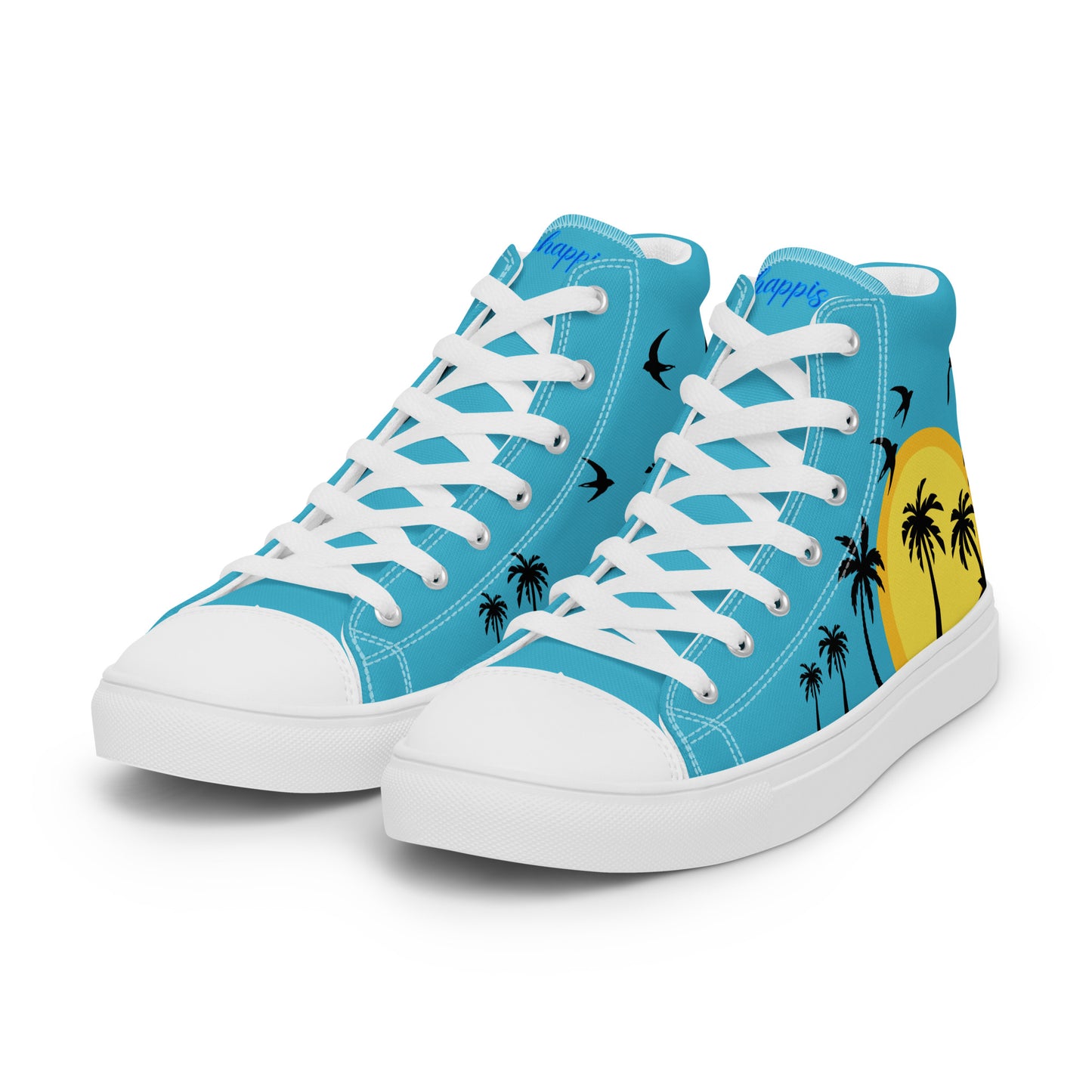 Women’s high top canvas shoes