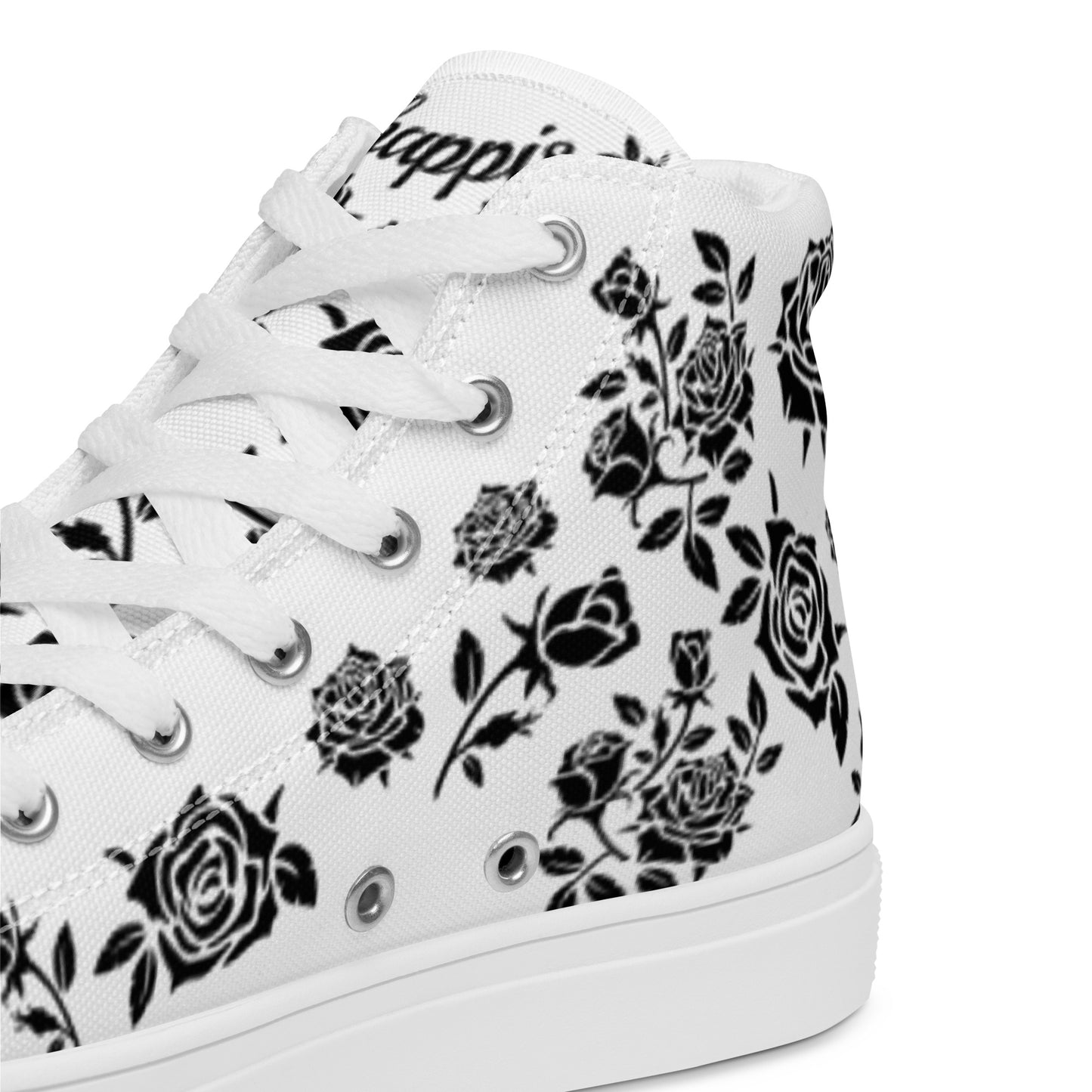 Women’s high top canvas shoes