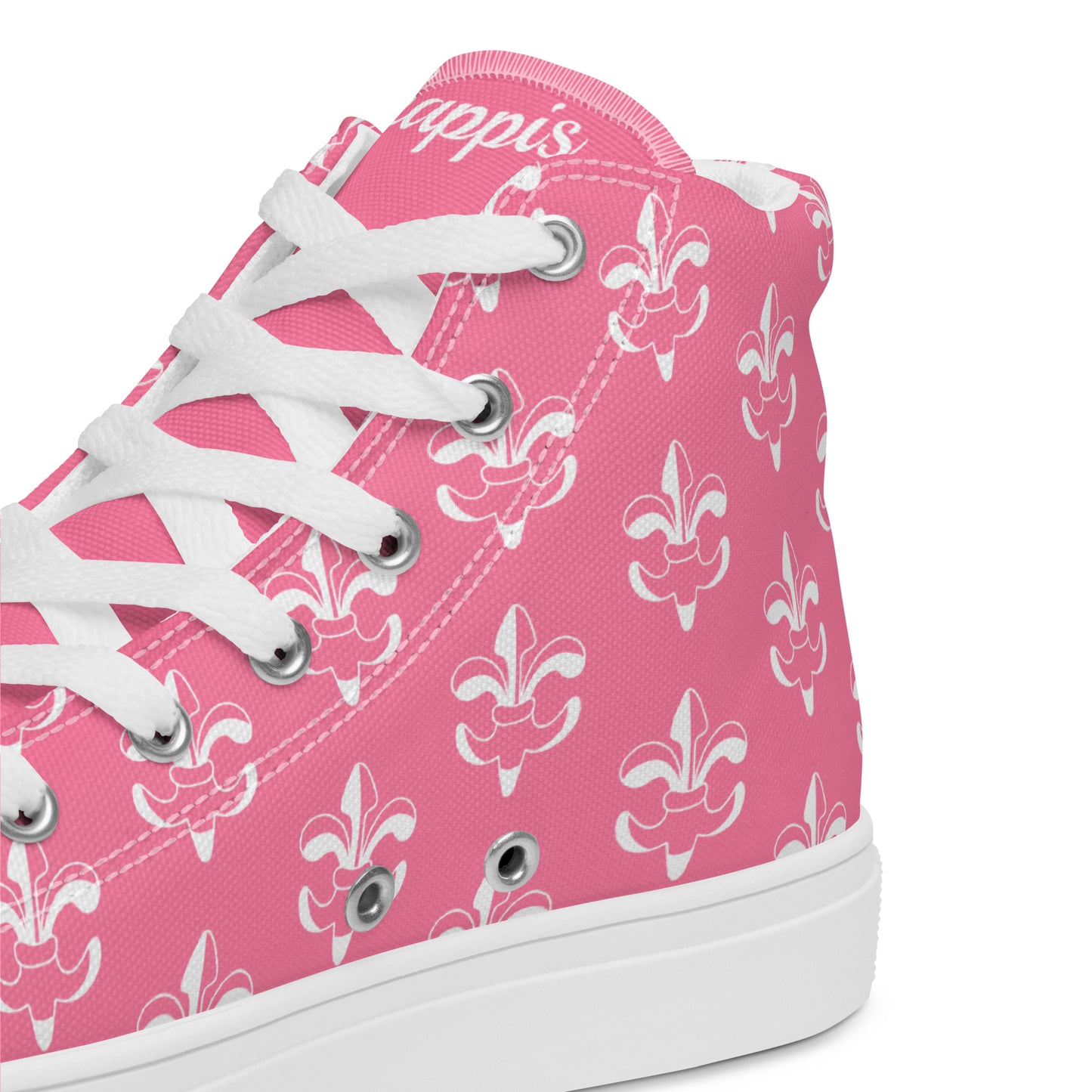 Women’s high top canvas shoes