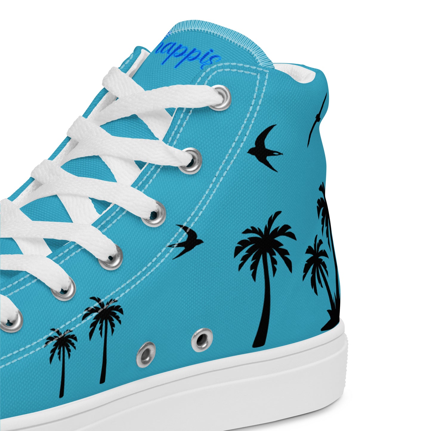 Women’s high top canvas shoes