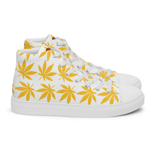 Women’s high top canvas sneakers