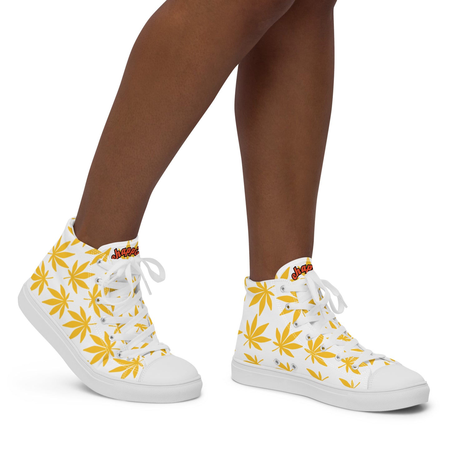 Women’s high top canvas sneakers