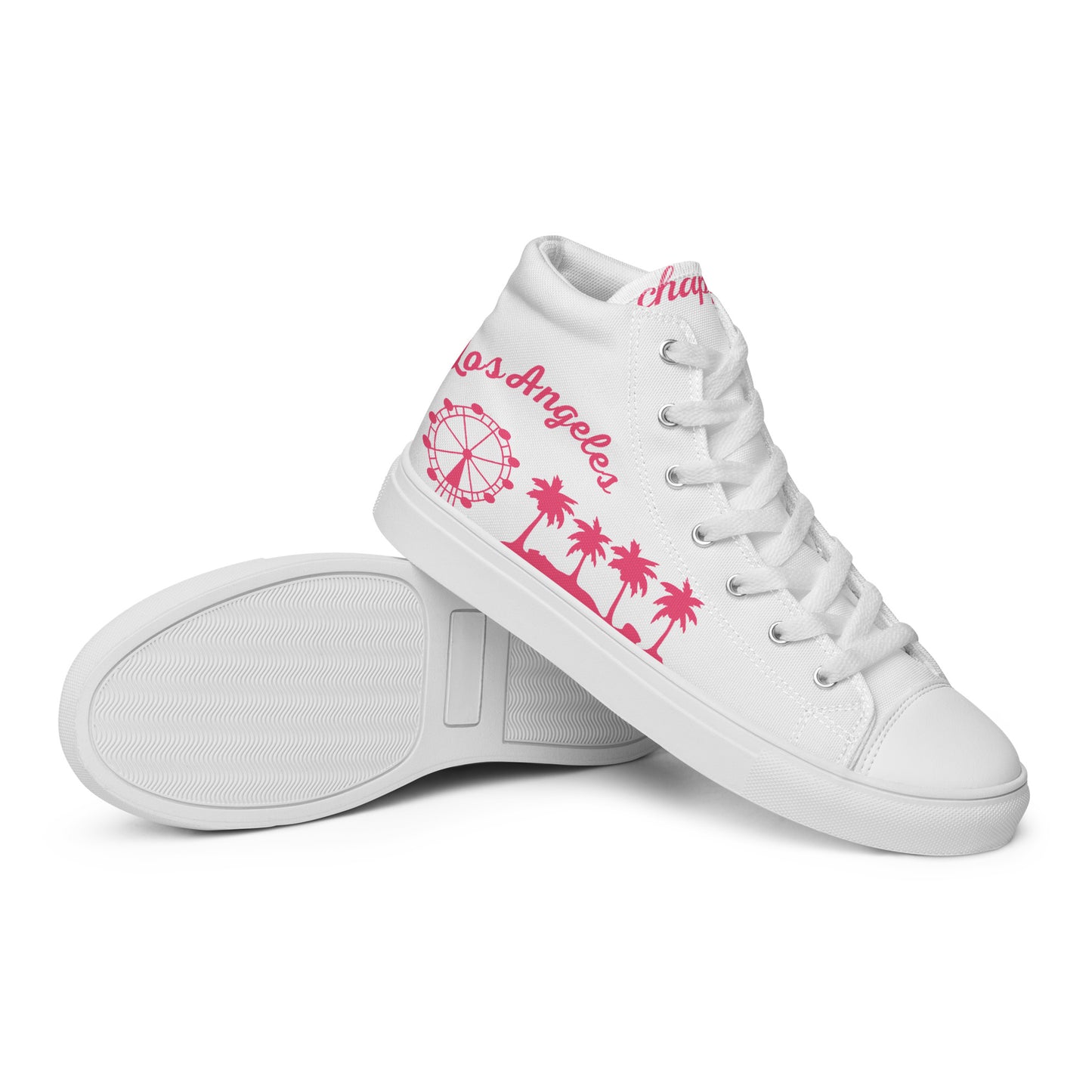 Women’s high top canvas shoes