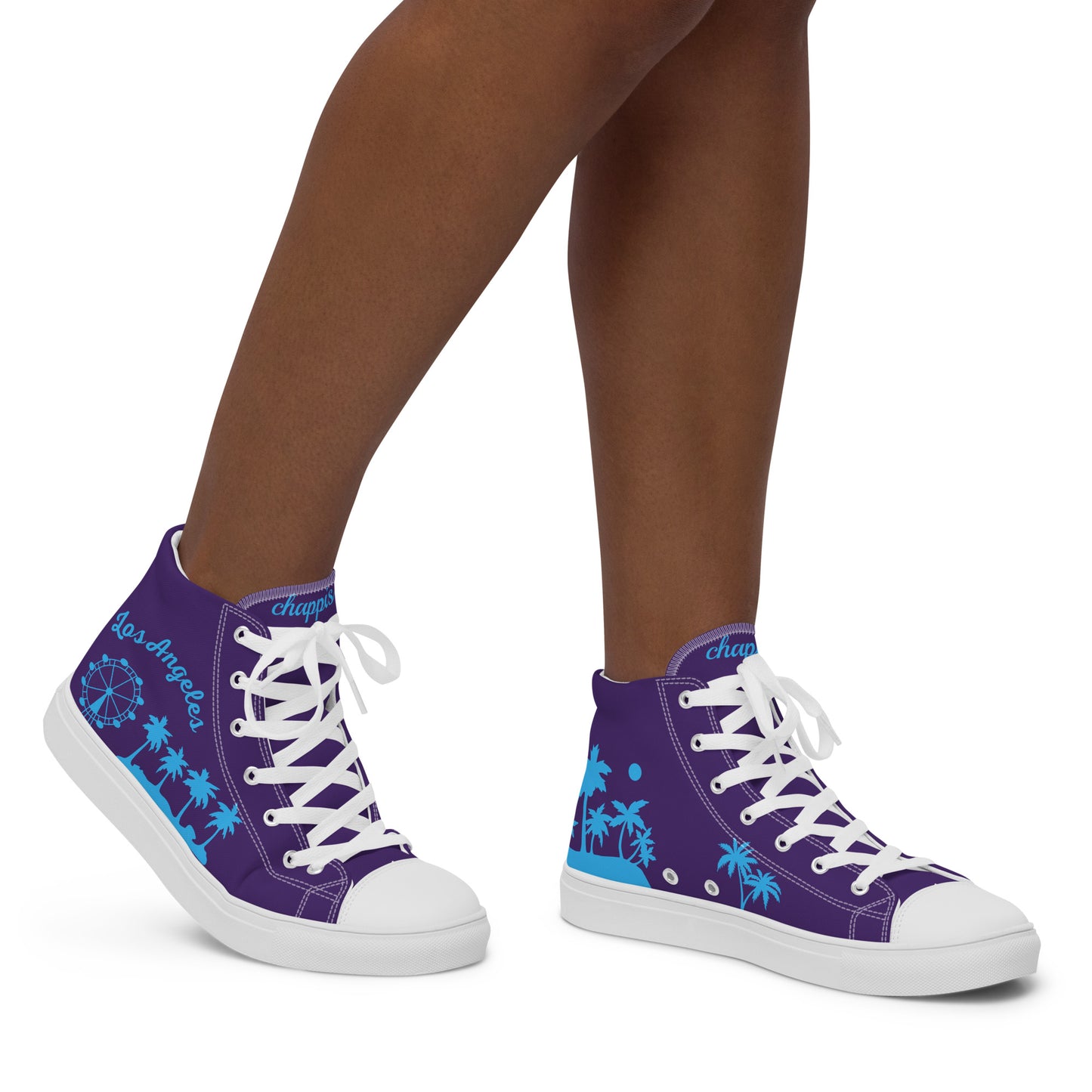 Women’s high top canvas shoes