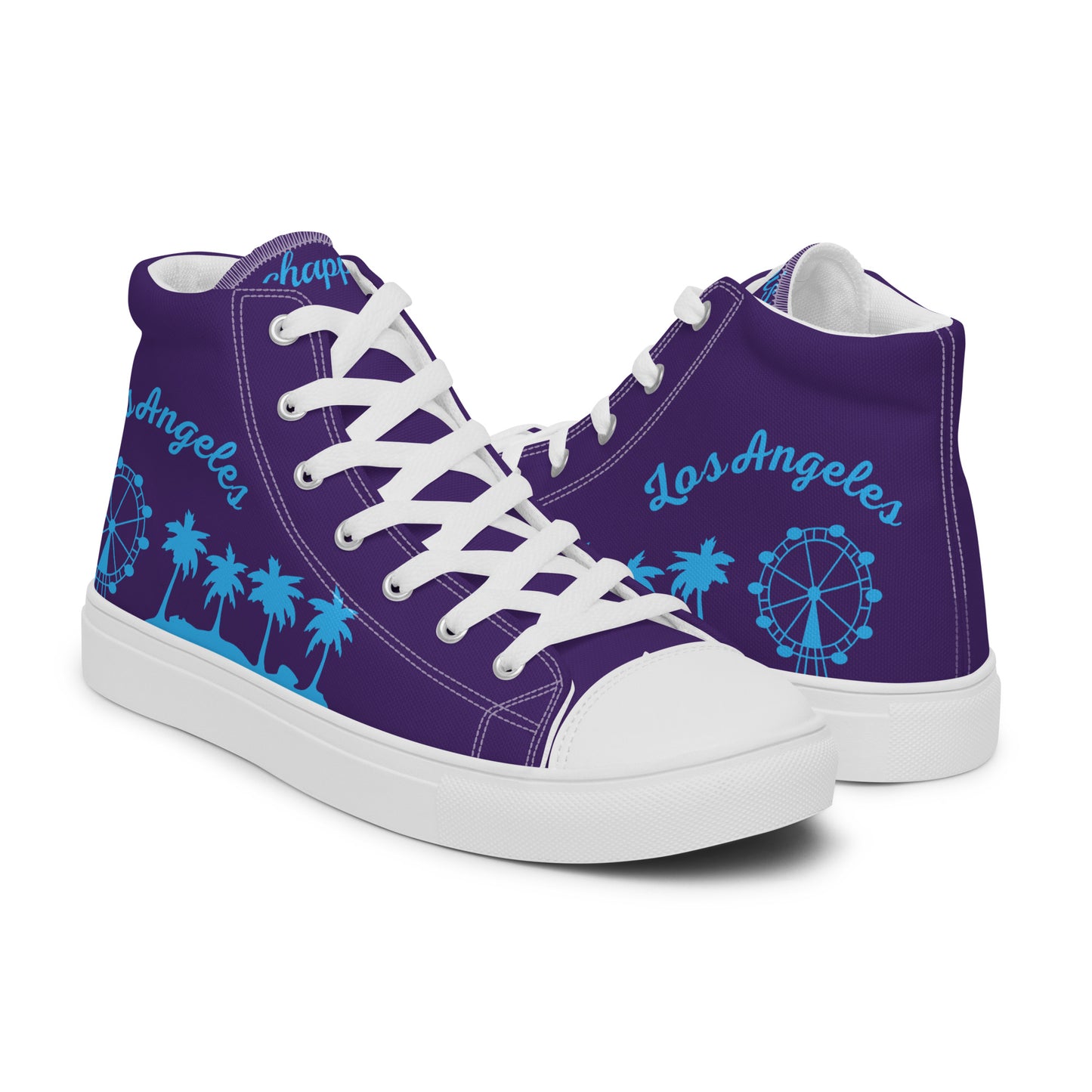 Women’s high top canvas shoes