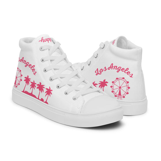 Women’s high top canvas shoes