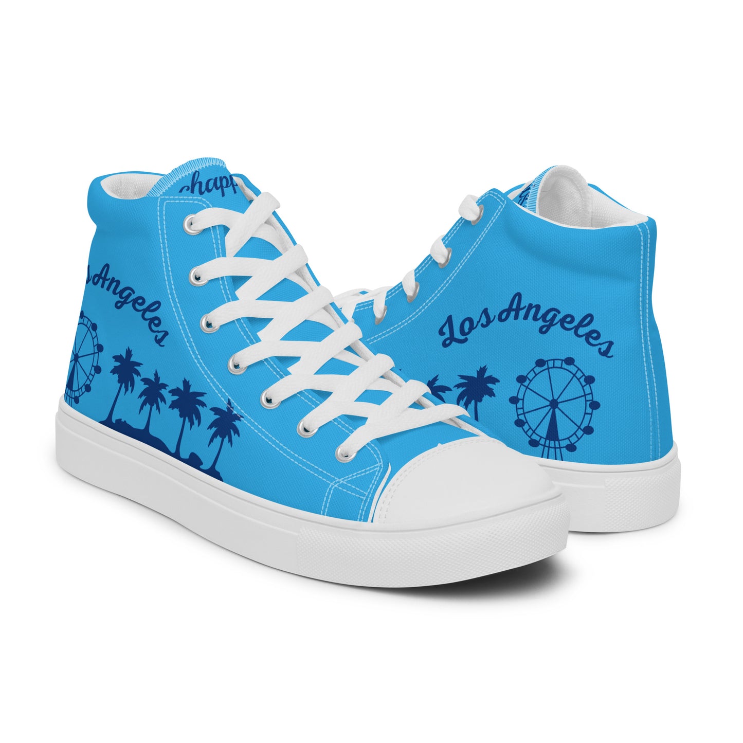 Women’s high top canvas shoes