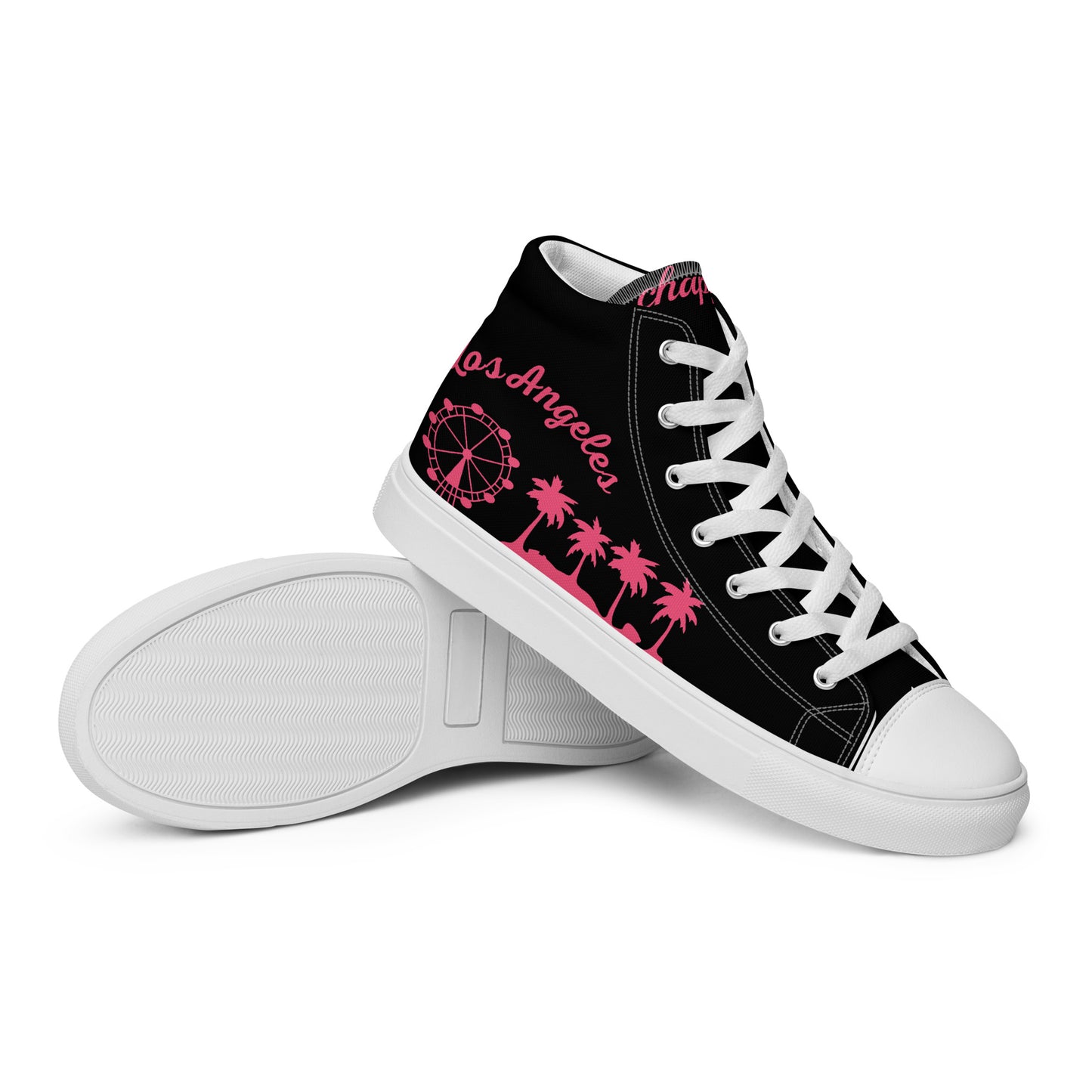 Women’s high top canvas shoes