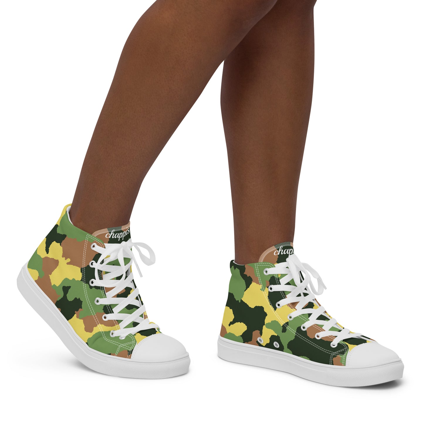 Women’s high top canvas shoes