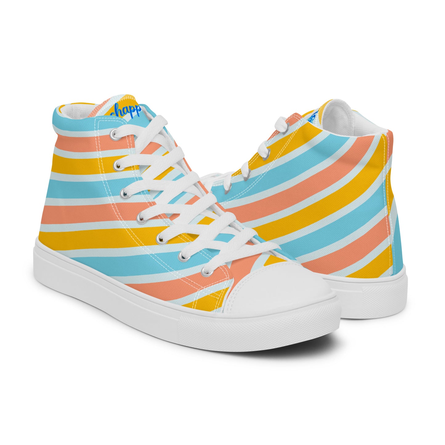 Women’s high top canvas shoes