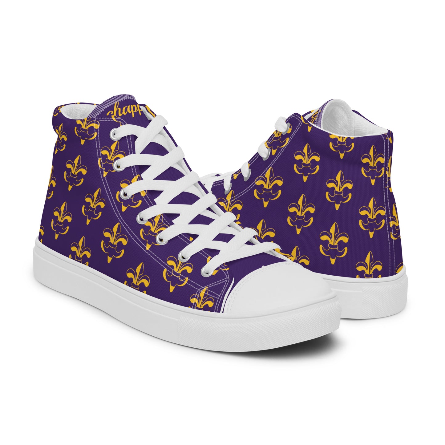 Women’s high top canvas shoes