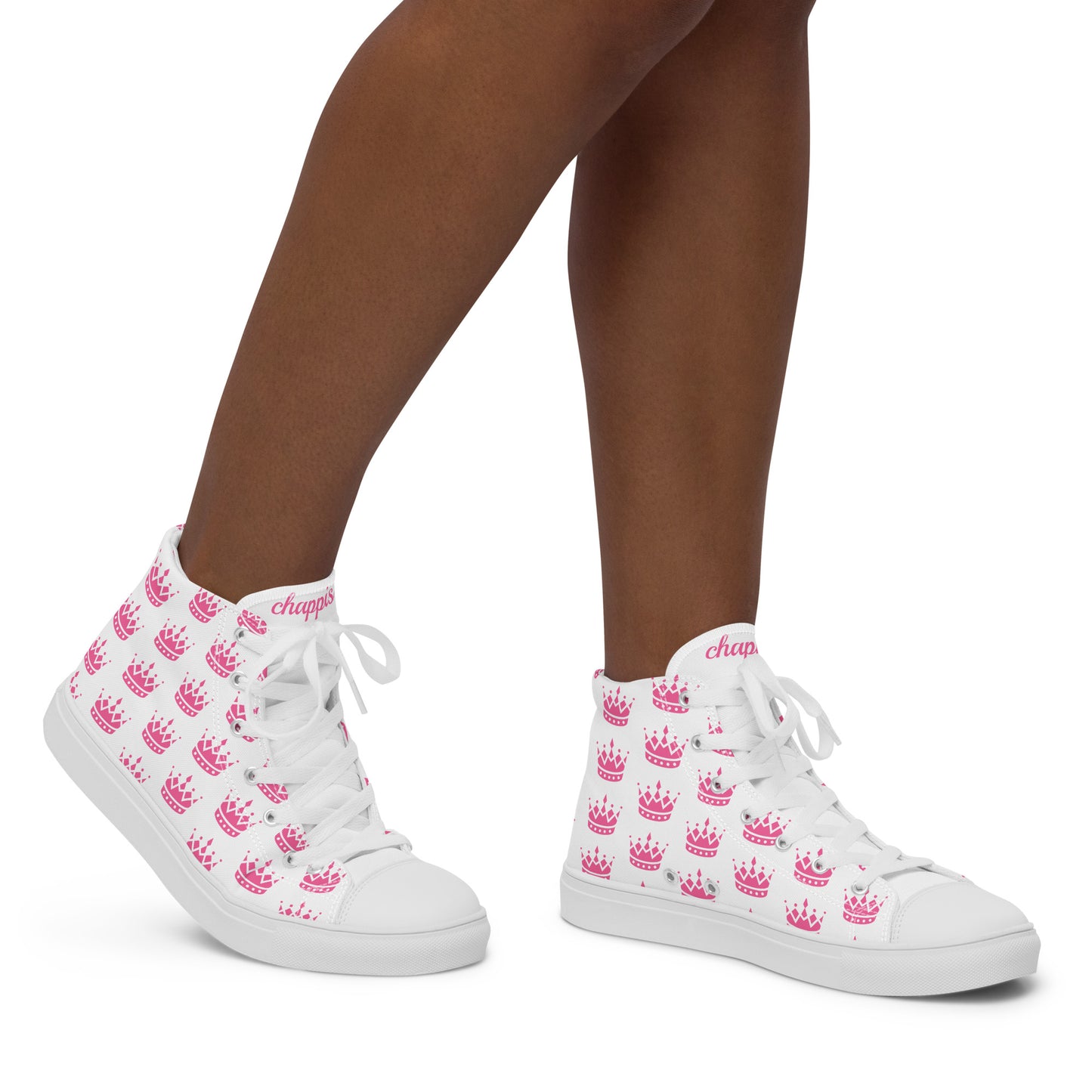 Women’s high top canvas shoes