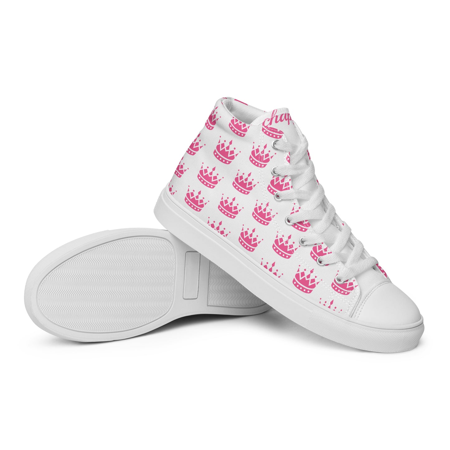 Women’s high top canvas shoes