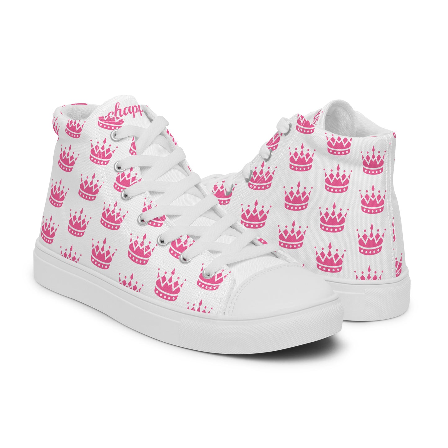 Women’s high top canvas shoes