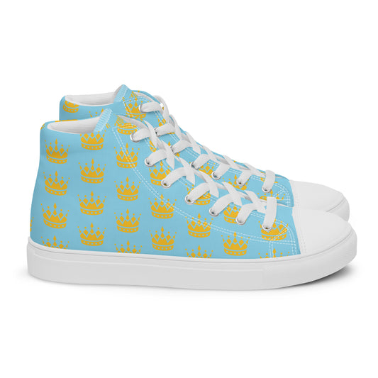 Women’s high top canvas shoes