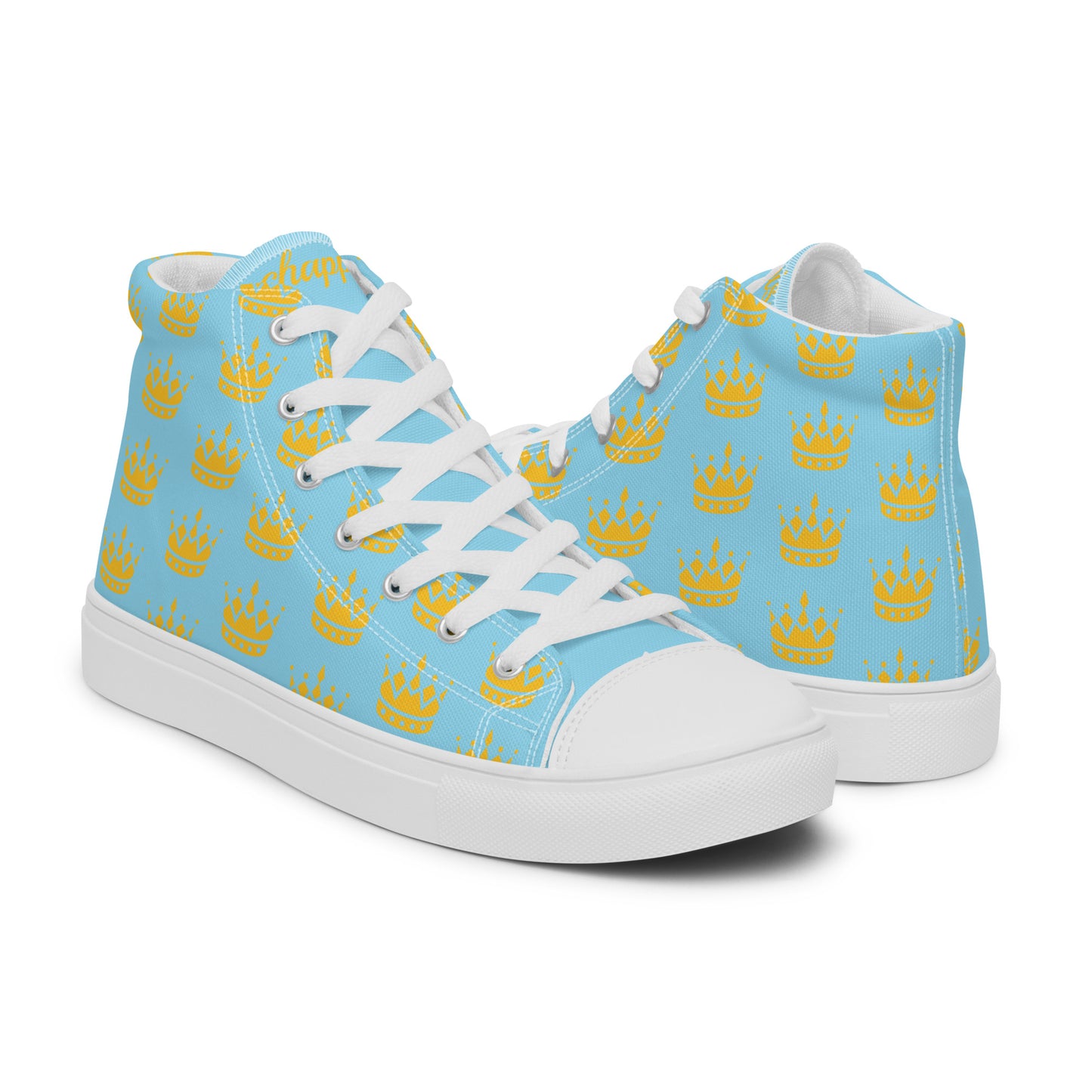 Women’s high top canvas shoes