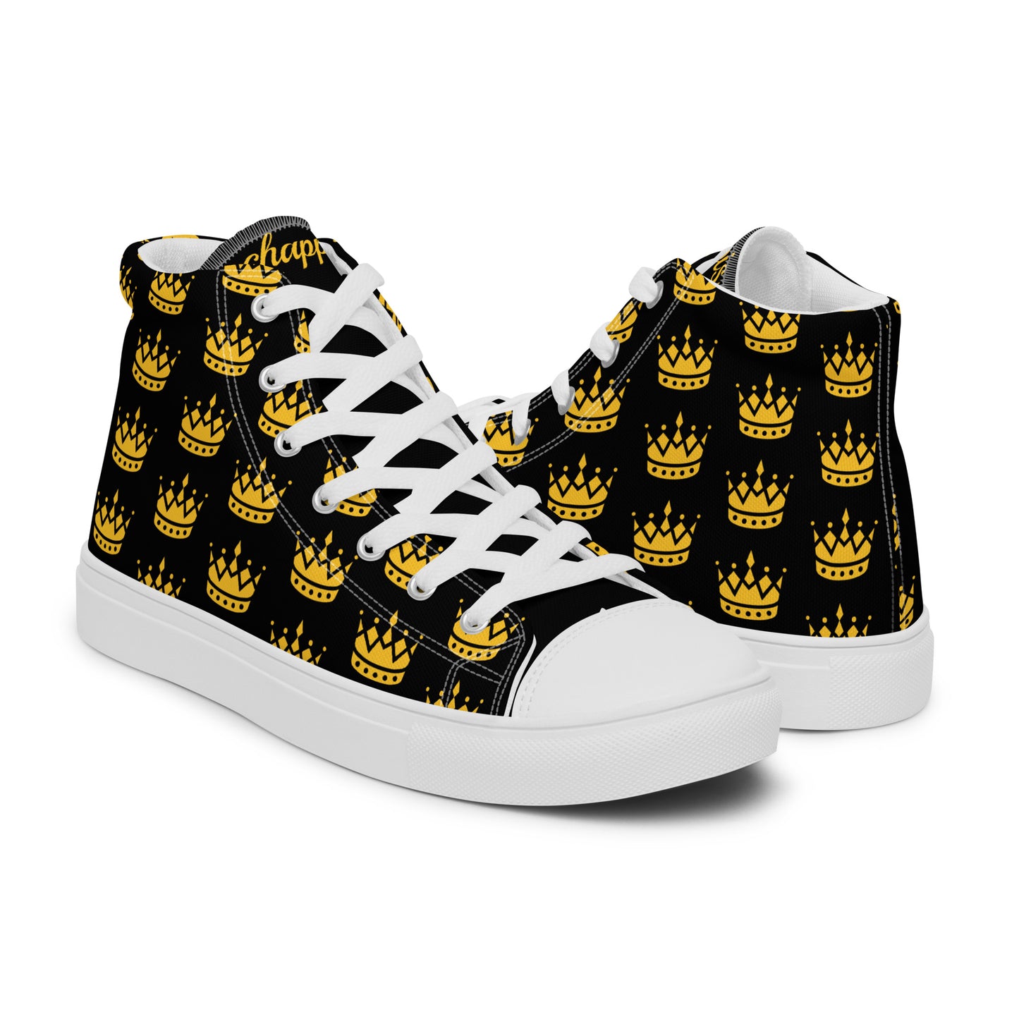 Women’s high top canvas shoes