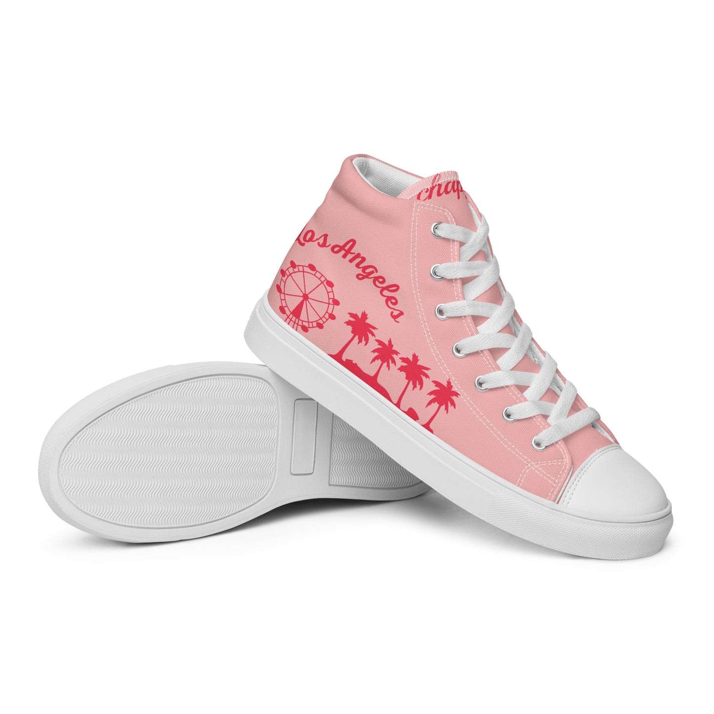 Women’s high top canvas shoes