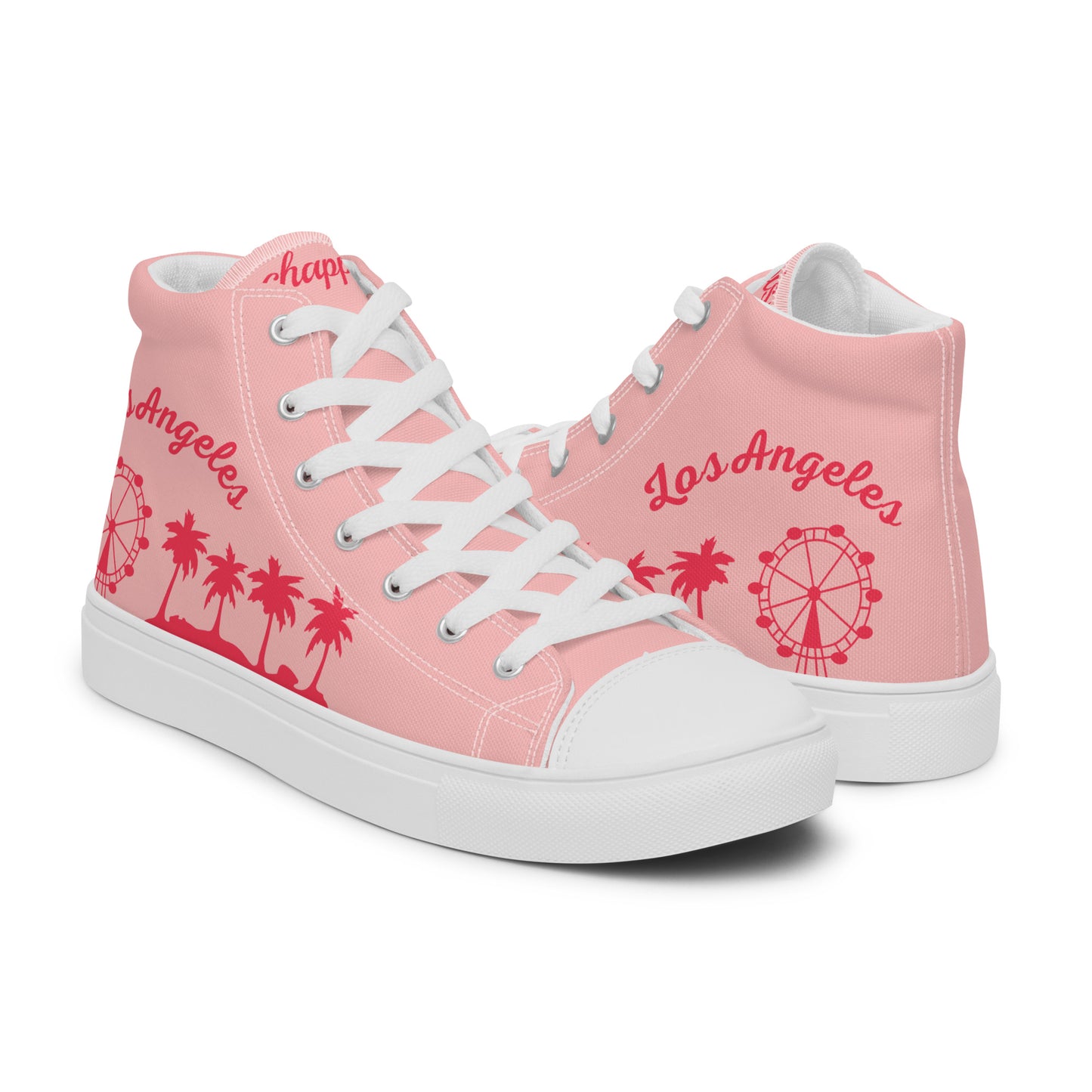 Women’s high top canvas shoes