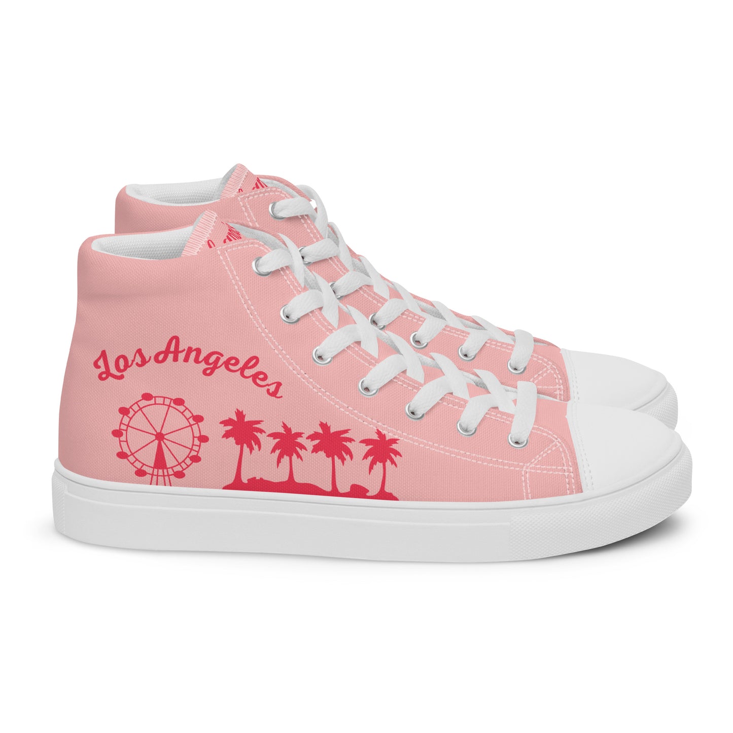 Women’s high top canvas shoes