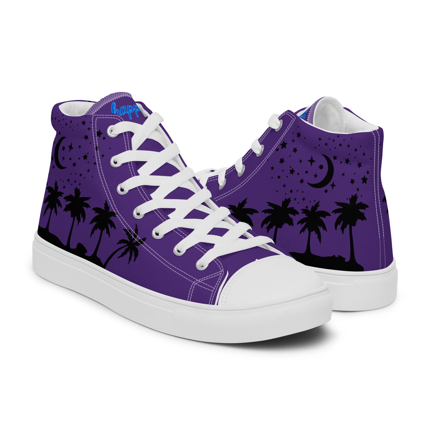 Women’s high top canvas shoes