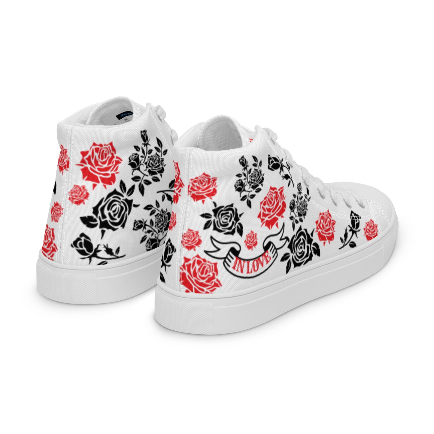 Women’s high top canvas shoes