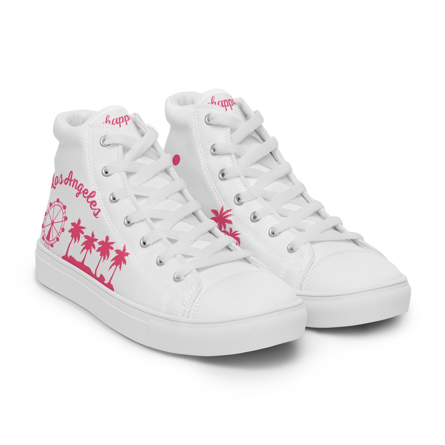 Women’s high top canvas shoes